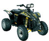 LED žárovky a Xenon sady pro Polaris Scrambler 500 (2008 - 2009)