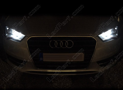 LED Poziční světla Bílý Xenon Audi A3 8V Tuning