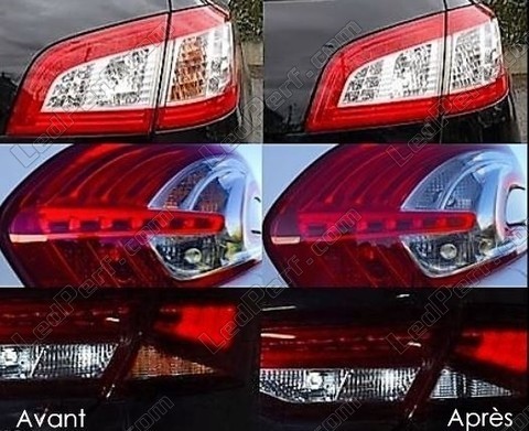 Led zadní blinkry Citroen Berlingo 2012 před a po