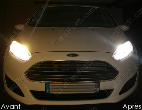 LED Dálková světla Ford Fiesta MK7