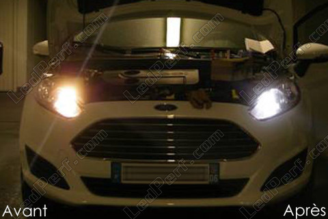 LED Denní světla Ford Fiesta MK7