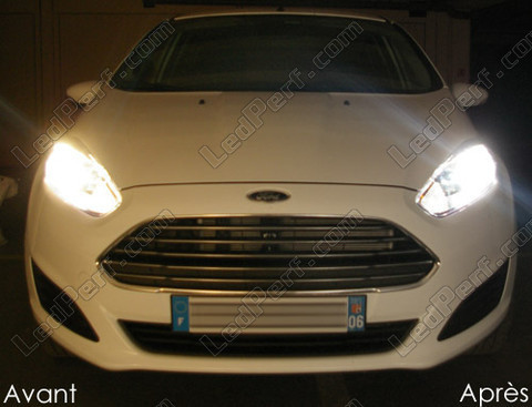 LED Potkávací světla Ford Fiesta MK7