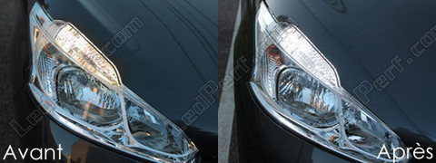 Led denní světla - diurní Peugeot 208