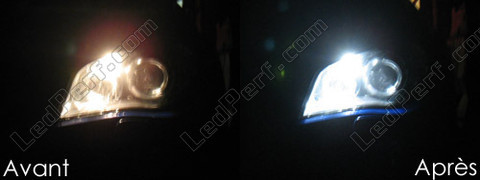 LED Poziční světla Bílý Xenon Subaru Impreza GD GG