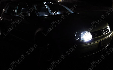 LED Poziční světla Bílý Xenon Volkswagen Golf 4