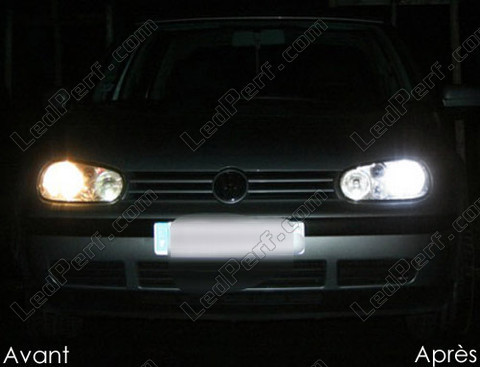 LED Potkávací světla Volkswagen Golf 4