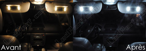 LED Kosmetická zrcátka - Sluneční clona Volkswagen Sharan 7M 2001-2010