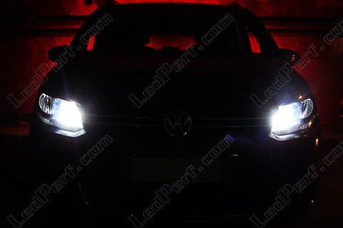 LED Poziční světla Bílý Xenon Volkswagen Touran V3