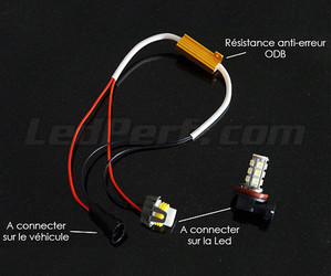 LED H10 Clever Anti-OBD mlhovky