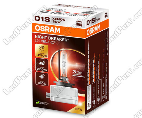 Xenonová D1S žárovka Osram Xenarc Night Breaker 220 - 66140XN2 v balení