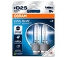 Žárovky Xenon D2S Osram Xenarc Cool Blue Boost 7000K ref: 66240CBB-2HB v balení po 2 žárovkách