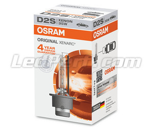 Náhradní xenonová D2S žárovka Osram Xenarc Original 4500K, homologace ECE