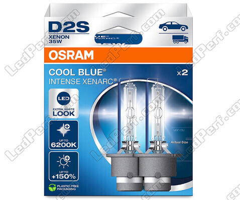 Pár žárovek Xenon D2S Osram Xenarc Cool Blue Intense 6200K v balení - 66240CBN-2HB