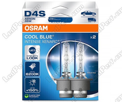 Pár žárovek Xenon D4S Osram Xenarc Cool Blue Intense 6200K v balení - 66440CBN-2HB