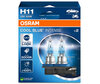 Pár žárovek Osram H11 Cool Blue Intense Next Gen LED Effect 5000K