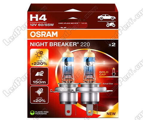 H4 žárovky OSRAM Night Breaker® 220 - 64193NB220-2HB - Duo Box