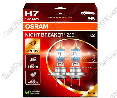 H7 žárovky OSRAM Night Breaker® 220 - 64210NB220-2HB - Duo Box