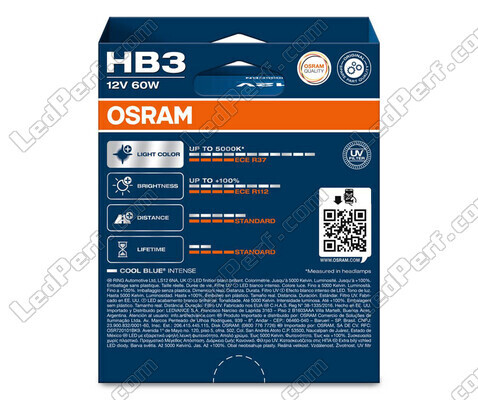 Pár HB3 žárovek Osram Cool Blue Intense - 9005CBN-2HB