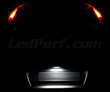 Pack LED (bílá 6000K) zadní registrační značka pro Fiat Punto MK2