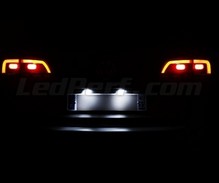 Pack LED (bílá 6000K) zadní registrační značka pro Volkswagen Touran V3