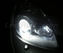 Balíček LED pozičních světel (bílý xenon) pro Renault Clio 2