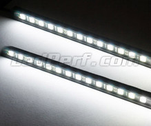 Balíček 2 hliníkových tyčí 30 LED pro denní světla - denní svícení - DRL