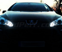 Balíček LED pozičních světel (bílý xenon) pro Peugeot 407