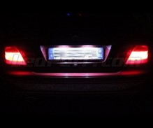 Pack LED (čistě bílá 6000K) zadní registrační značka pro Mercedes CLK CLK (W208)