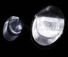 Balíček LED pozičních světel (bílý xenon) pro Mercedes CLK CLK (W208)