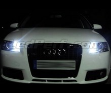 Balíček LED pozičních světel (bílý xenon) pro Audi A3 8P