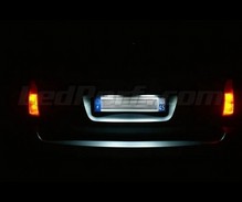 Pack LED (bílé čisté) zadní registrační značka pro BMW X5 (E53)