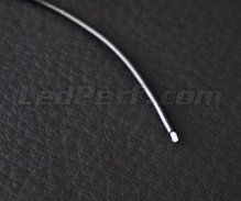 Černý kabel 0,5mm² - 1 metr