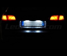 Pack LED (čistě bílá 6000K) zadní registrační značka pro Audi A4 B7