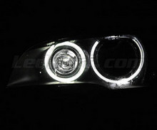 Balíček LED angel eyes H8 (čistě bílá 6000K) pro BMW X5 (E70) - Standard