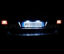 Pack LED (čistě bílá 6000K) zadní registrační značka pro Mercedes Třída B W245