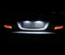 Pack LED (čistě bílá 6000K) zadní registrační značka pro Mercedes SLK R171