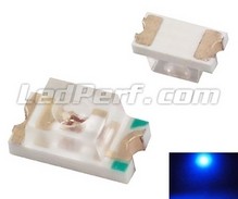 LED SMD 1206 modrá 60mcd