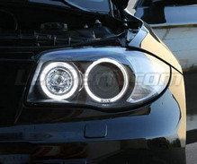 Balíček LED angel eyes (čistě bílá) pro BMW řady 1 fáze 2 - MTEC V3.0