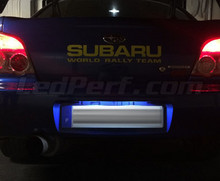 Pack osvětlení registrační značky na LED (bílý xenon) pro Subaru Impreza GD/GG