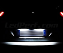 Pack LED (čistě bílá) zadní registrační značka pro Ford Focus MK2