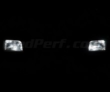 Balíček LED pozičních světel (bílý xenon) pro Renault Clio 1