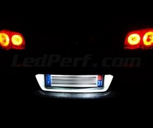 Pack LED (bílá 6000K) zadní registrační značka pro Volkswagen Tiguan no-facelift (< 2010)