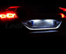 Pack LED (čistě bílá 6000K) zadní registrační značka pro Audi TT 8J < 2009