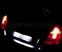 Pack LED (bílá 6000K) zadní registrační značka pro Fiat Stilo