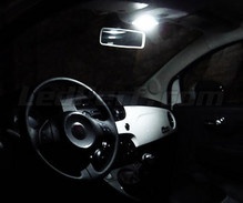 Luxusní interiérový balíček Full LED (čistě bílé) pro Fiat 500