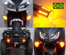 Sada předních LED blinkrů pro Harley-Davidson V-Rod 1130 - 1250