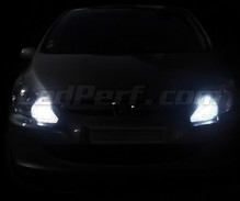 Balíček LED parkovacích světel (bílý xenon) pro Peugeot 307