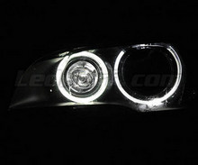 Balíček LED angel eyes H8 (čistě bílá 6000K) pro BMW X6 (E71 E72) - Standard