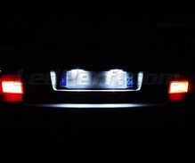 Pack LED (čistě bílá 6000K) zadní registrační značka pro Audi A4 B5