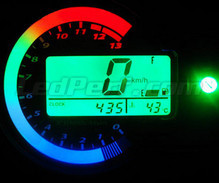 Sada LED pro přístrojovou desku typ 1 pro [Kawasaki] zx6r Mod. 2003-2006